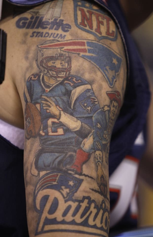 New England Patriots Tattoo Designs