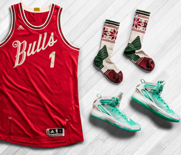 nba christmas socks