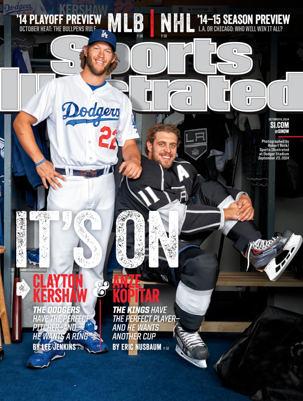 San Antonio Spurs HOT Subscription Issue NR/M 2014 Sports Illustrated LA Kings 