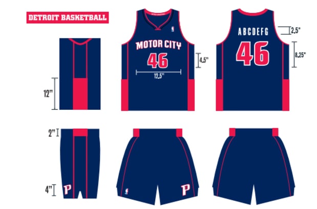 motor city nba jersey
