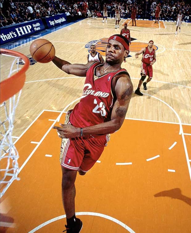 Lebron james rucker park Clearance