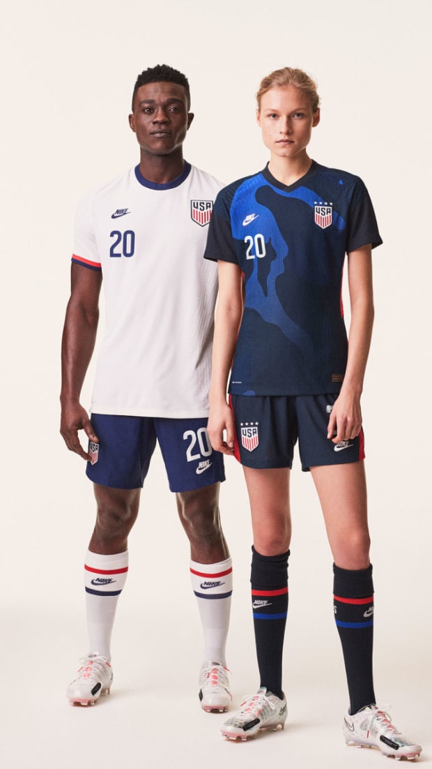 US Soccer new jerseys: USMNT, USWNT 