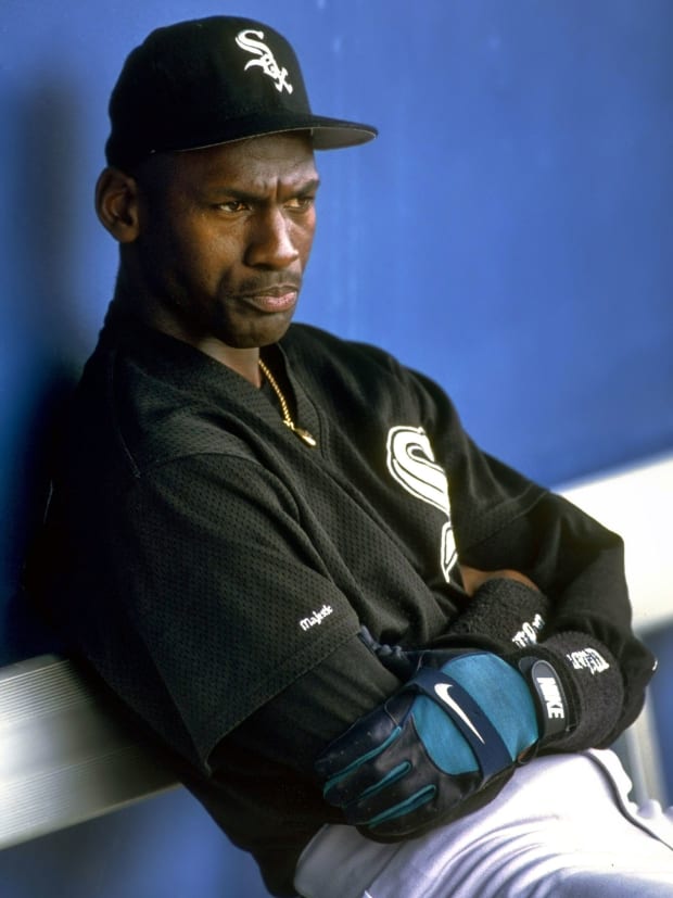 Michael Jordan baseball highlights Former coaches say the NBA legend  showed enough to make an MLB roster  CBSSportscom