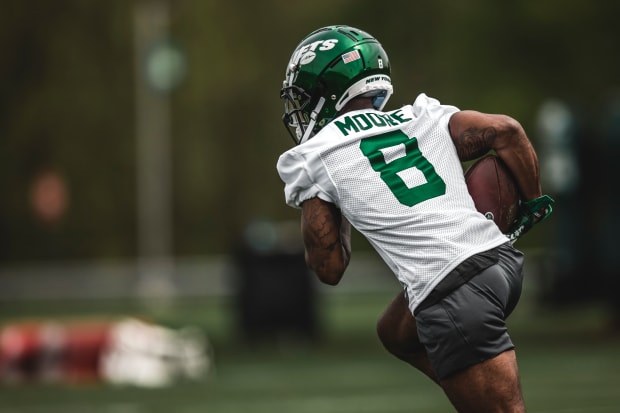 How New York Jets WR Elijah Moore is adjusting to NFL - Sports Illustrated  New York Jets News, Analysis and More