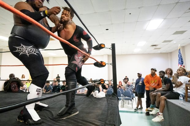 Black wrestling and the Deep South Fresh faces in the rings of rural Georgia picture photo pic