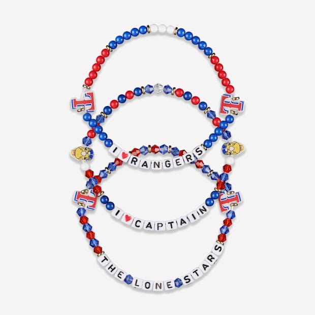 Rangers Friendship Bracelets From FOCO DFW Pro Sports
