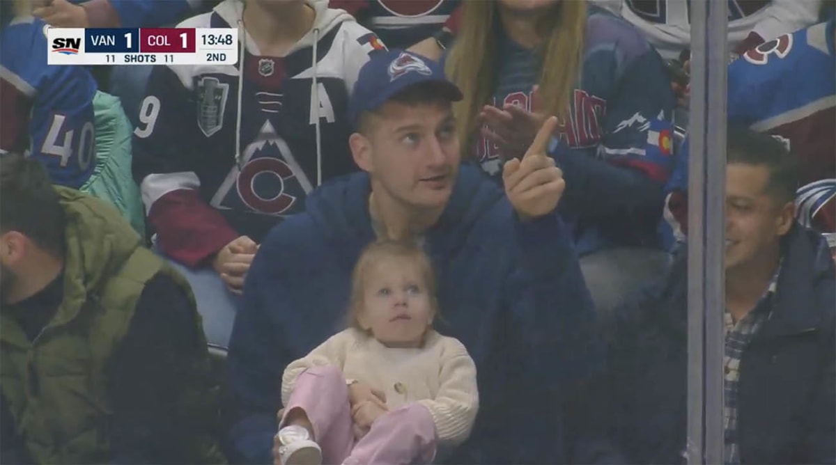 Nikola Jokić and Adorable Daughter Stole the Show at Hockey Game in Wholesome Moment