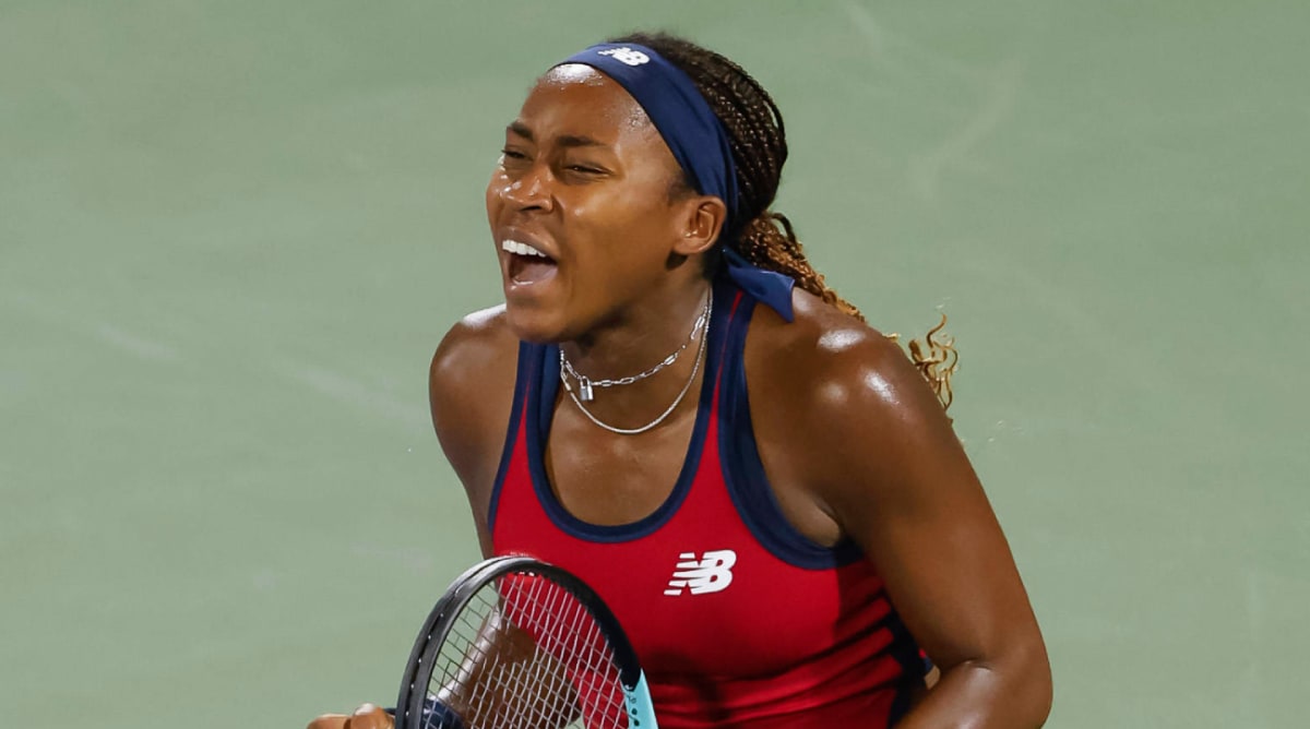 Coco Gauff ‘Fueled’ by Umpire Argument, Comes Back to Win Match At Dubai Tournament