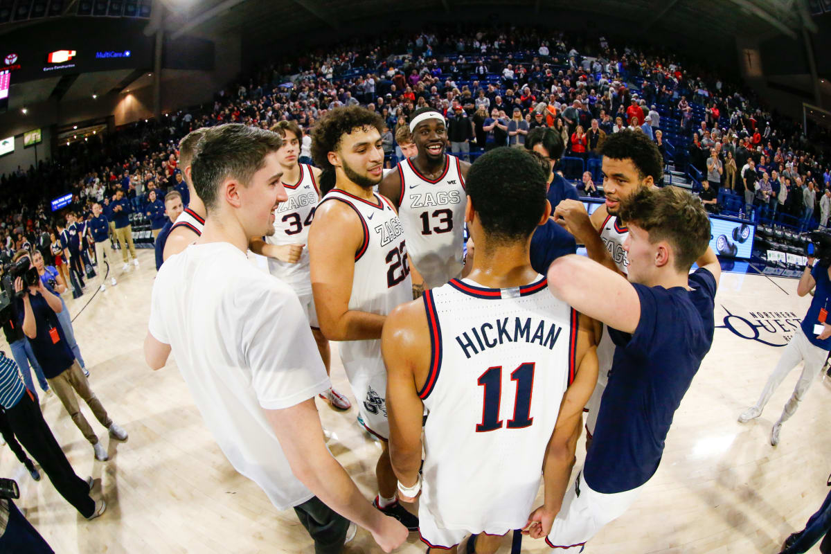Latest Men's College Basketball Rankings Gonzaga Climbs to 17th in AP