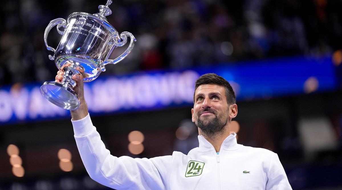 Novak Djokovic Pays Touching Tribute to Kobe Bryant After Winning 24th Major