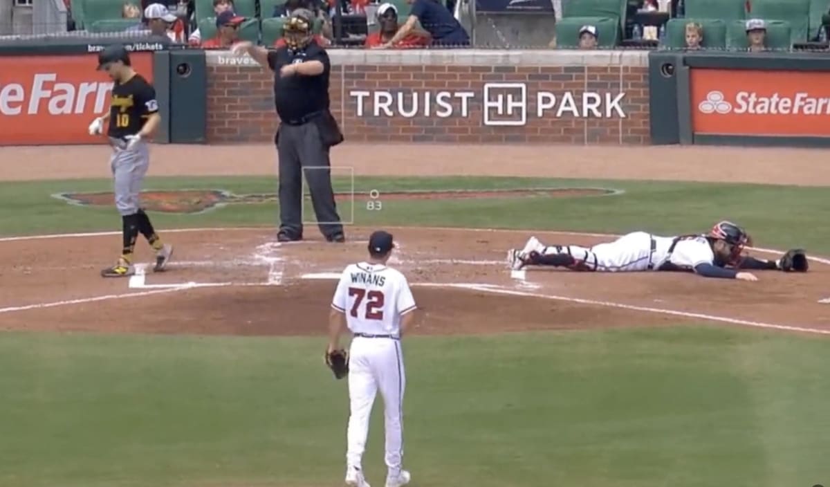 Braves Catcher Came So Close to Making a Sweet Diving Catch, and MLB Fans Loved the Effort