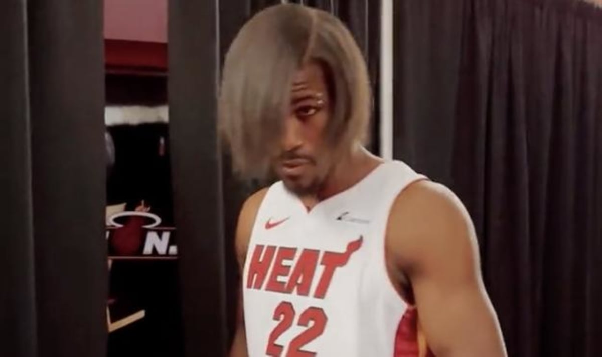 Emo Jimmy Butler brings new look to Miami Heat's Media Day