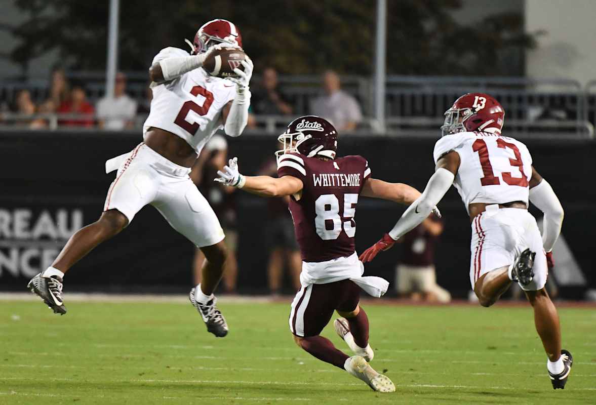 Alabama Safety Caleb Downs Named Shaun Alexander Award Finalist BVM