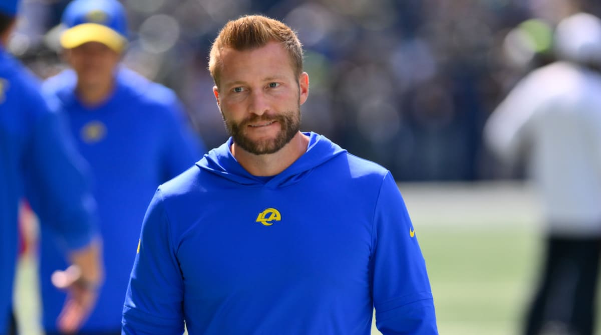 Rams Coach Sean McVay Lays Out Plan for If His Son Is Born on a Game Day