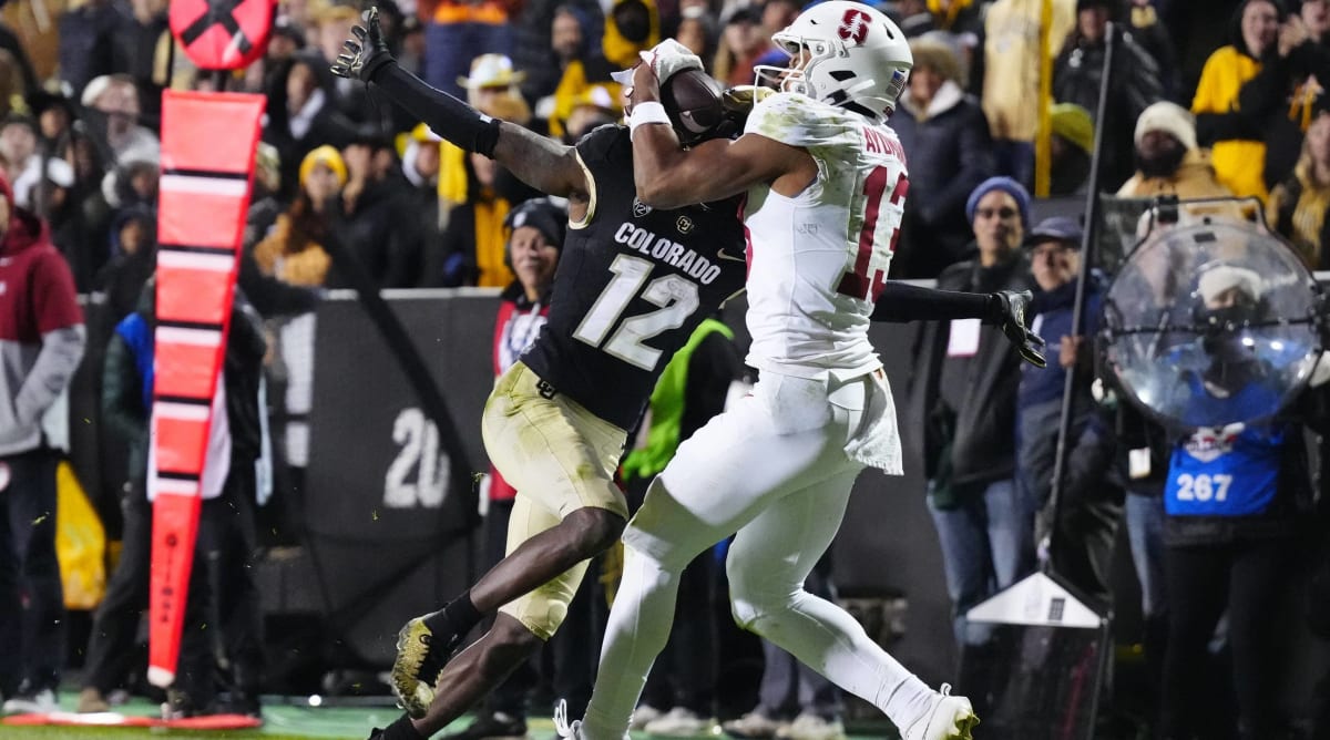 Stanford’s Elic Ayomanor Evokes David Tyree With Epic Helmet Catch vs. Colorado