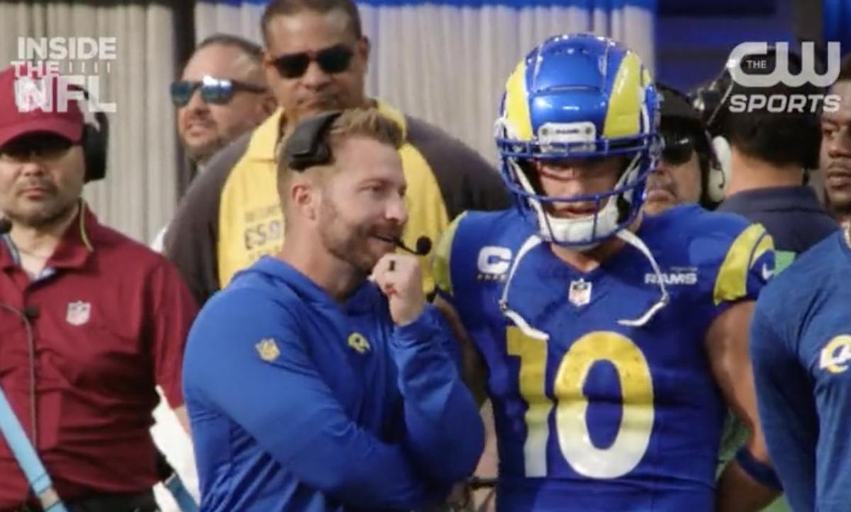 Mics Caught Rams’ Sean McVay Giving Cooper Kupp a Very Sweet Pep Talk ...