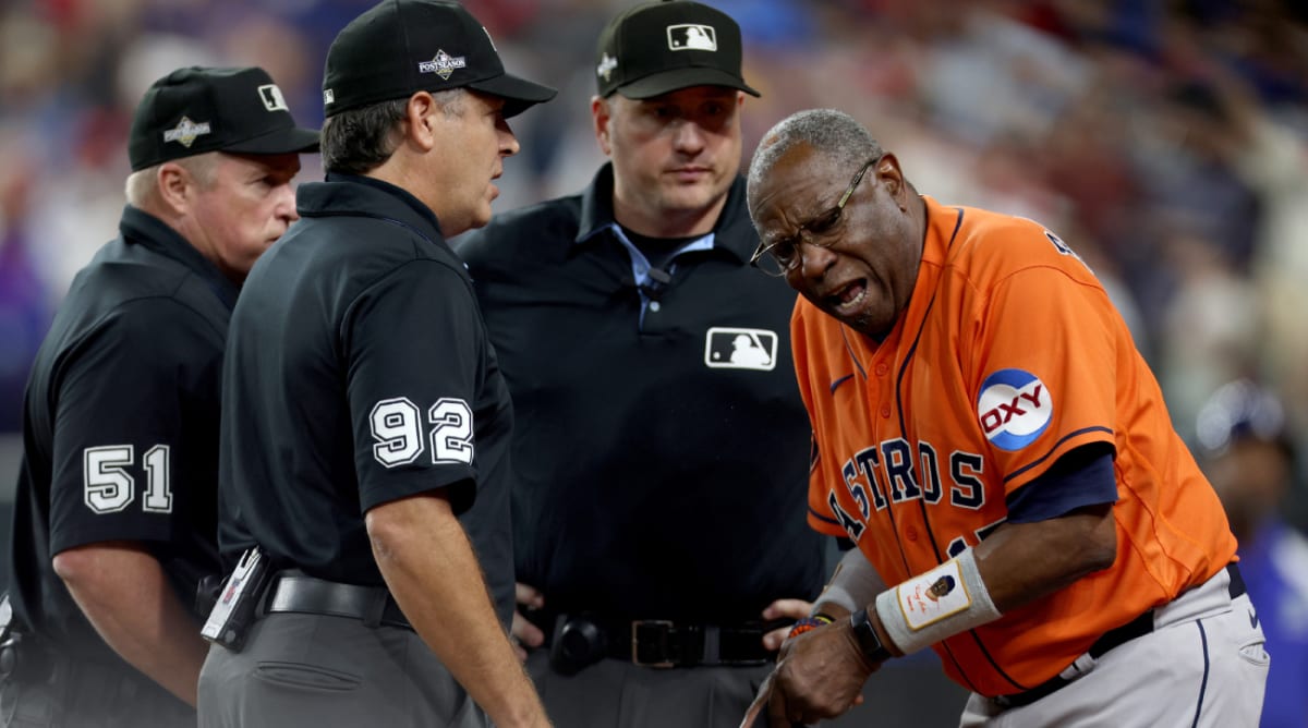 Motivated by late father's words, Astros manager Dusty Baker