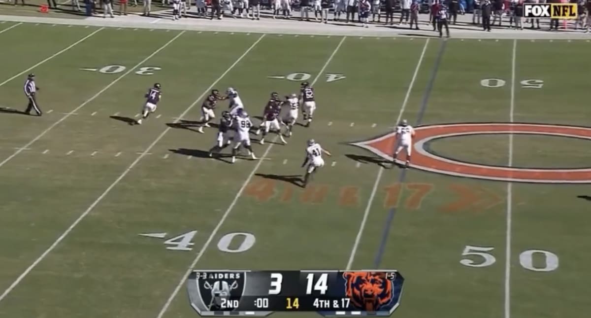 Nathan Peterman Threw the Saddest Hail Mary Pass in Bears’ Win Over Raiders