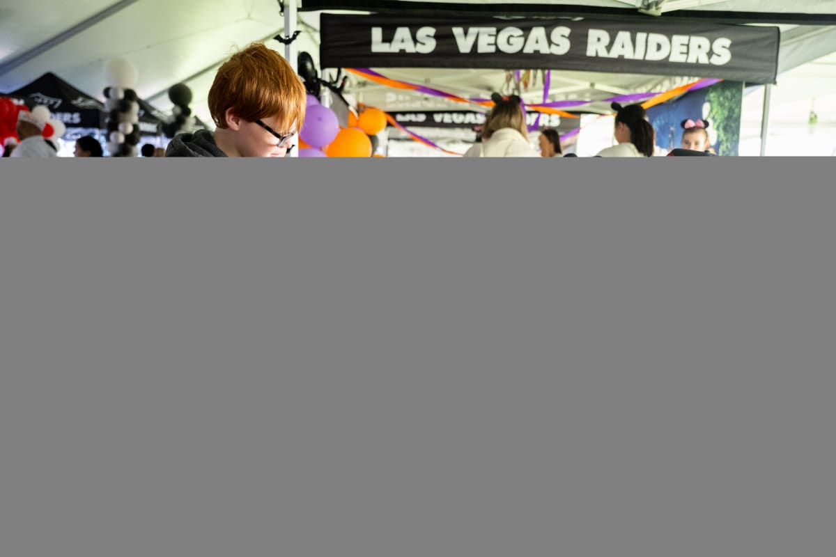 Raiders Host Trick-or-Treat for Boys & Girls Club