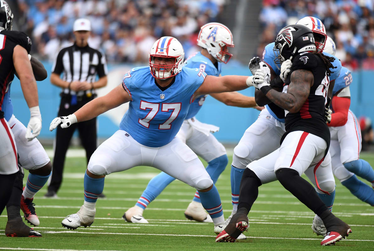 Tennessee Titans' Peter Skoronski Makes Pro Football Focus AllRookie