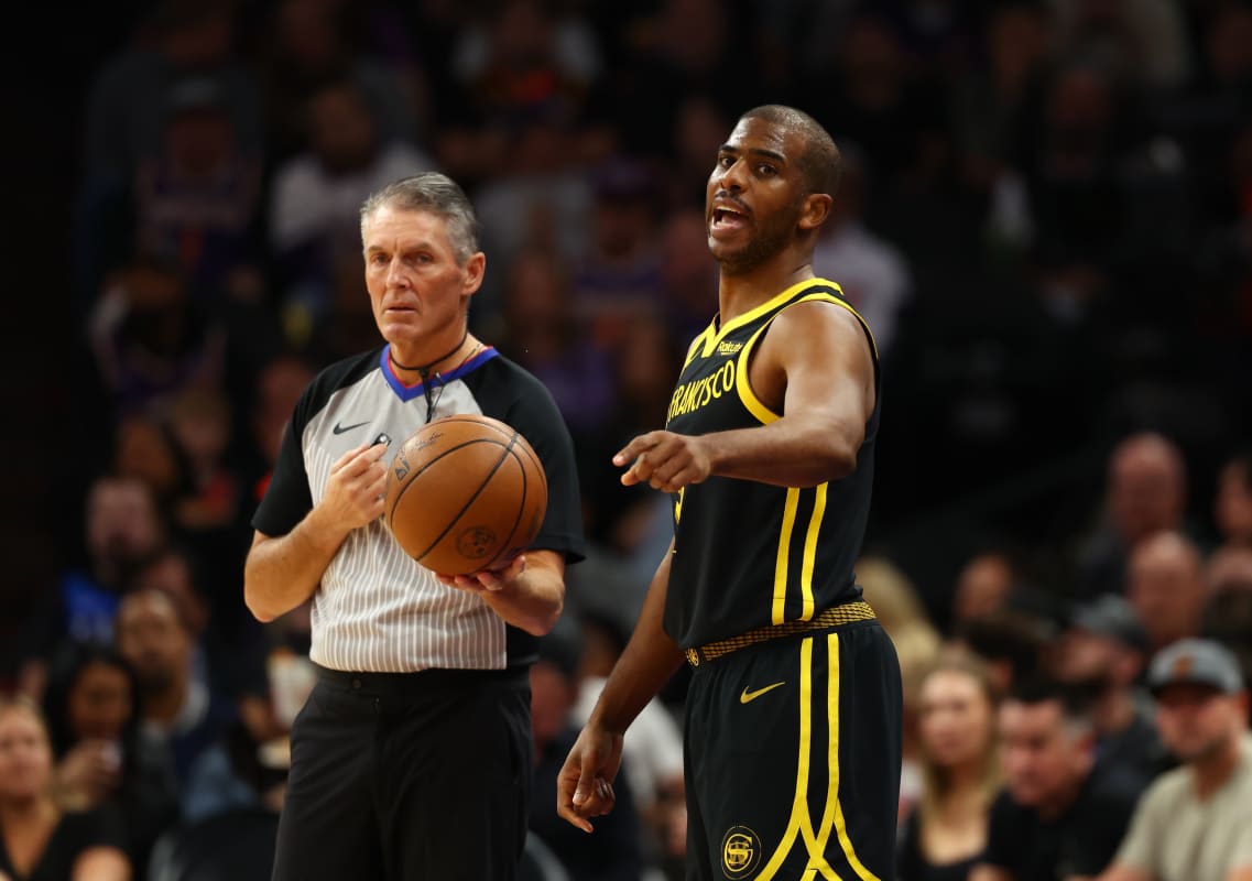 Scott Foster Ejects Chris Paul from Warriors-Suns Game As Longstanding Feud Boils Over