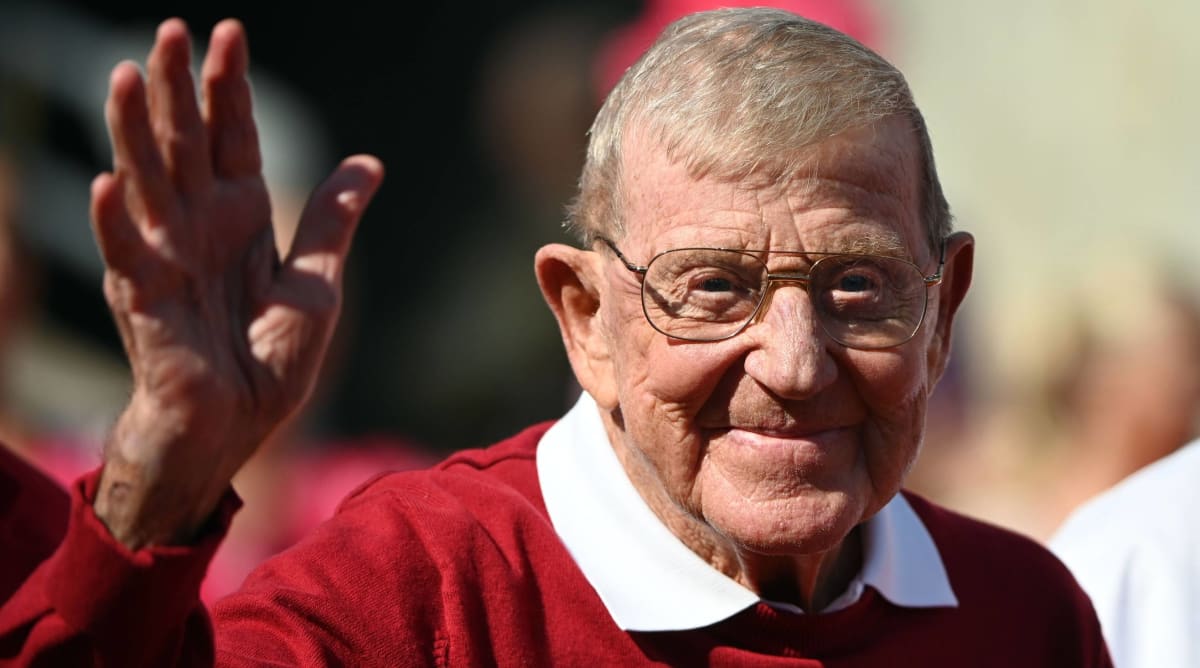 College Football Fans Had Lots of Lou Holtz Jokes for Ryan Day After Michigan Beat Ohio State