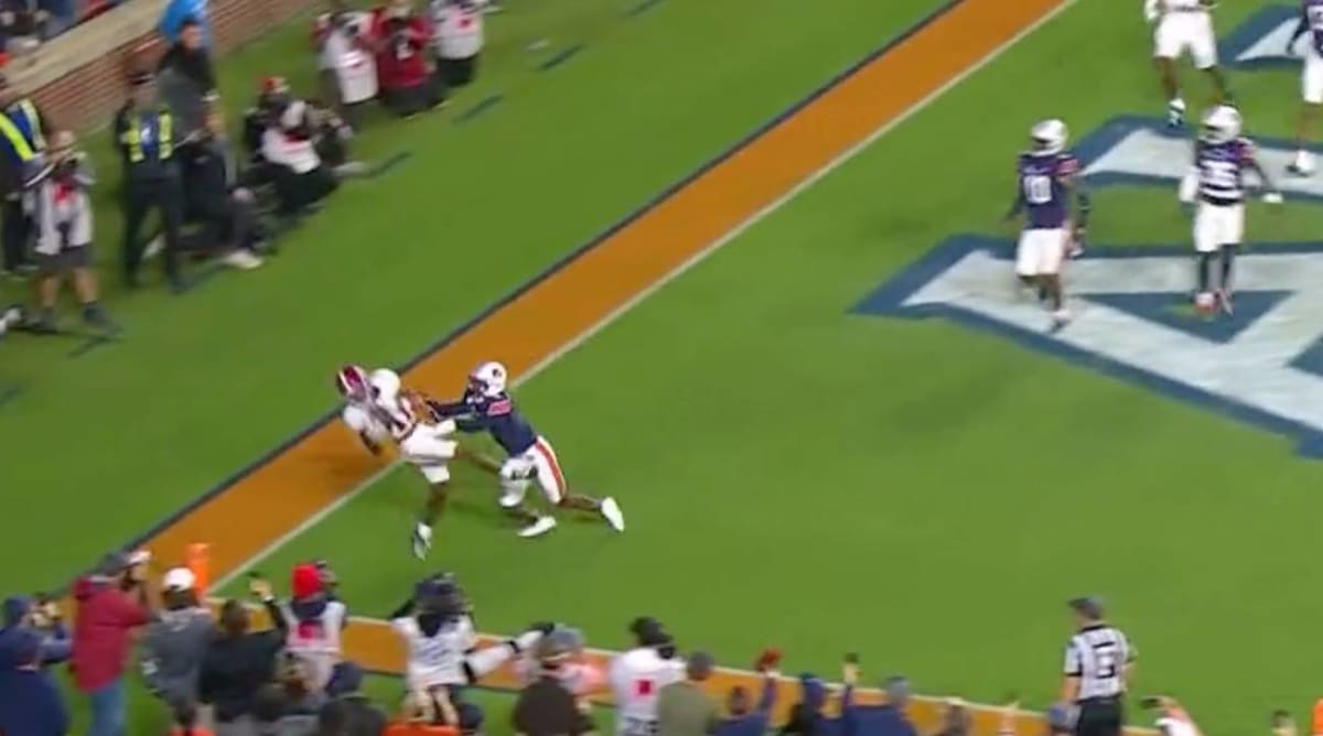 Alabama Scores on FourthAndForever to Beat Auburn and Save Playoff Hopes