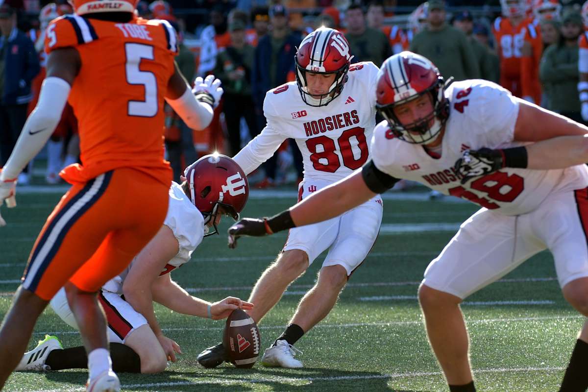 Indiana Kicker Chris Freeman Enters Transfer Portal & Freshman Nico