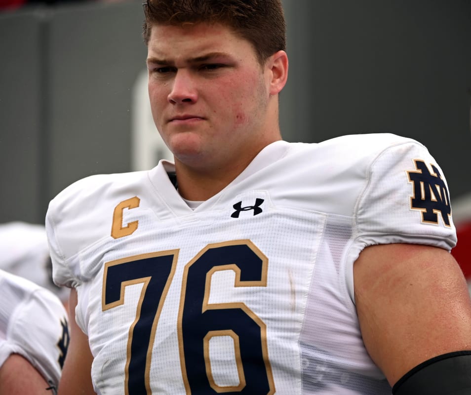 Tennessee Titans Mock Draft: Titans to Add Notre Dame Offensive Tackle Joe Alt in Latest Mock Draft