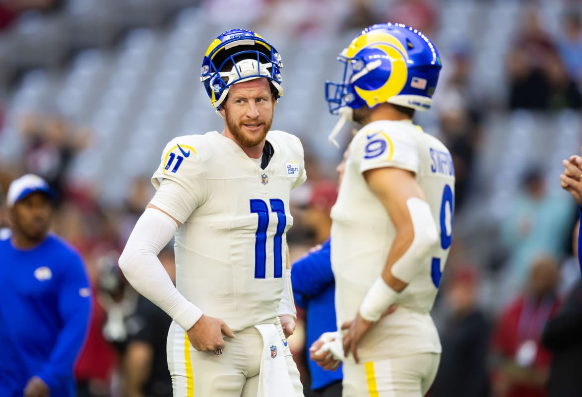 Carson Wentz set to make first start for Los Angeles Rams in Week 18