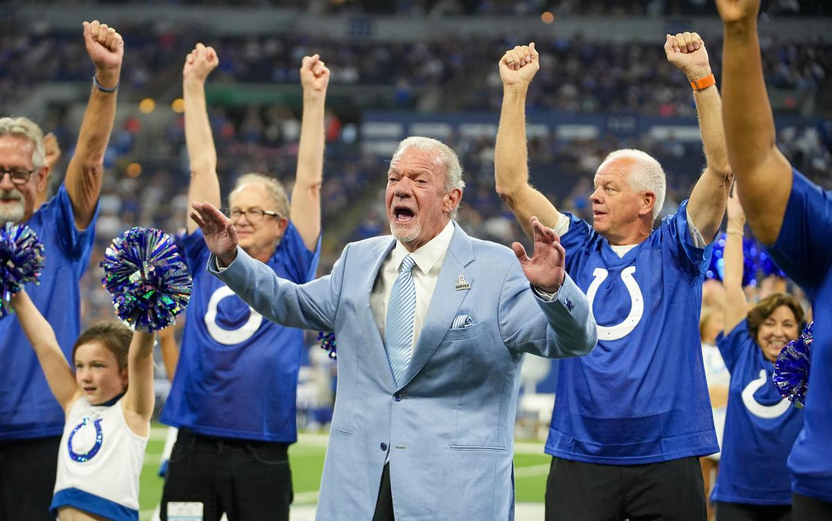 Jim Irsay, Indianapolis Colts (Foto: USA Today)