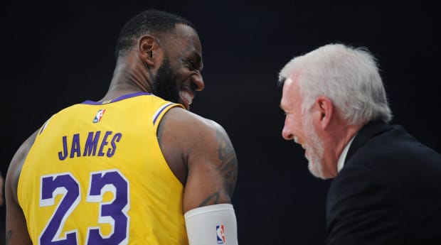 LeBron James Has Perfect Message for Gregg Popovich After New Spurs Contract