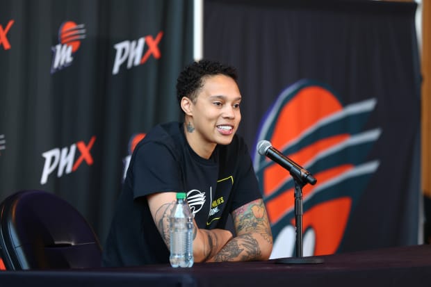Mercury Fans Gave Brittney Griner a Warm Welcome in Her Return to Home Court