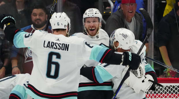 Kraken upset defending champion Avalanche in Game 7 to win 1st series in  franchise history