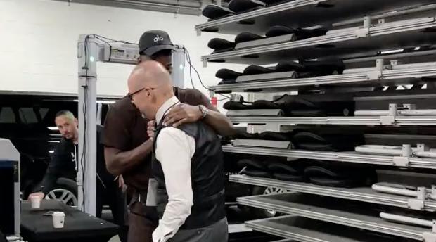 Jimmy Butler Was So Happy to Run Into TNT’s Ernie Johnson Before Heat-Celtics Game 2