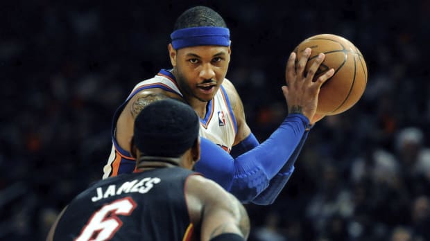 Knicks Star Carmelo Anthony Wants His Voice Heard