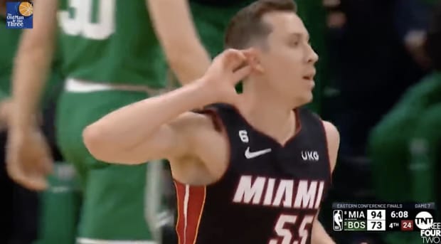 Heat’s Duncan Robinson Had a Hilariously Personal Reason for Taunting Celtics Fans at End of Game 7
