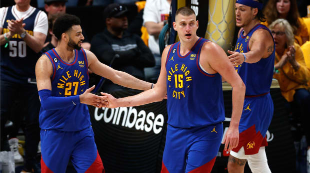 Nikola Jokic, Nuggets Roll in NBA Finals Debut, Take Game 1 From Heat