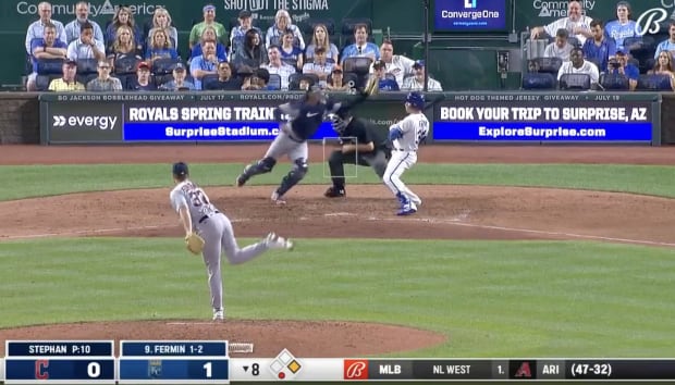 Guardians Catcher Made Coolest Play After Making Ridiculous Catch