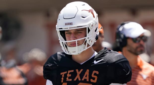 Steve Sarkisian Lays Out Honest Assessment of Arch Manning After Rough Spring Game