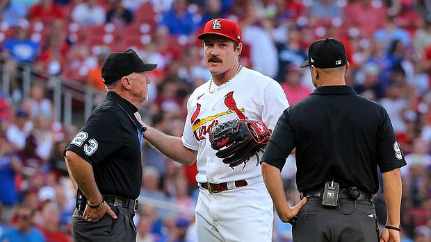 Cardinals' Miles Mikolas Ejected As Game vs. Cubs Devolves Into Chaos in First Inning