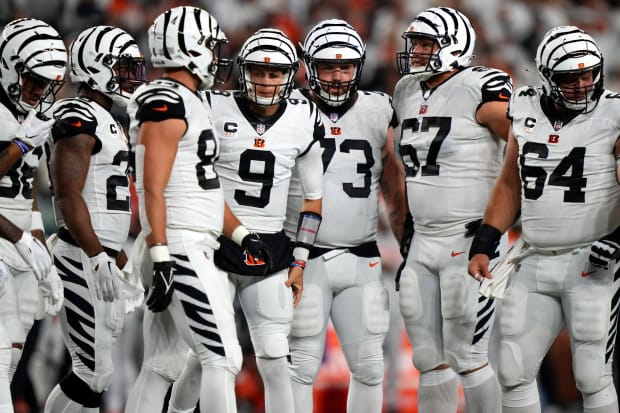 Bengals announce uniform combination for Super Bowl