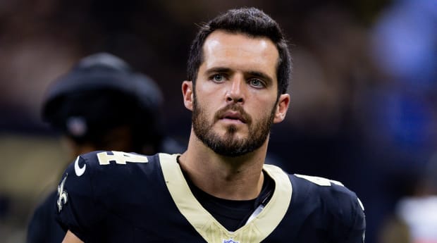 Derek Carr Admits Seeing Himself in Saints Jersey Looked ‘Weird’ at First