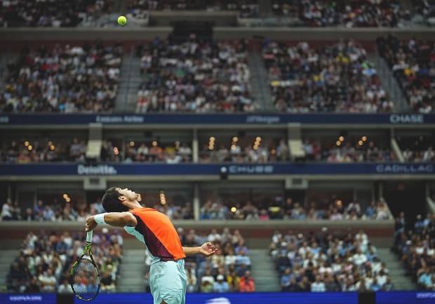 They have him doing ridiculous things, This kind of stuff only fits Roger  Federer - Tennis fans react to Carlos Alcaraz's Louis Vuitton campaign