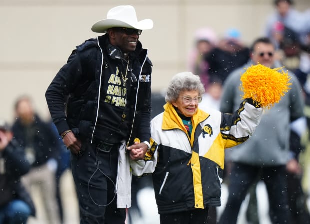 Deion Sanders Dancing With 98-Year-Old Colorado Superfan Is Best Thing You’ll See Today