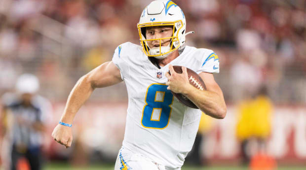Chargers Release QB Max Duggan Ahead of Tuesday’s Roster Cut Deadline, Per Report
