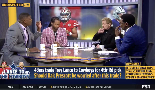 Skip Bayless Could Barely Talk on New-Look ‘Undisputed’ and Fans Loved It