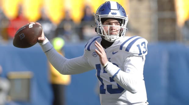 Duke’s Riley Leonard and His Mom Have a Crazy Pre-Game Ritual, and Fans Offered Alternatives