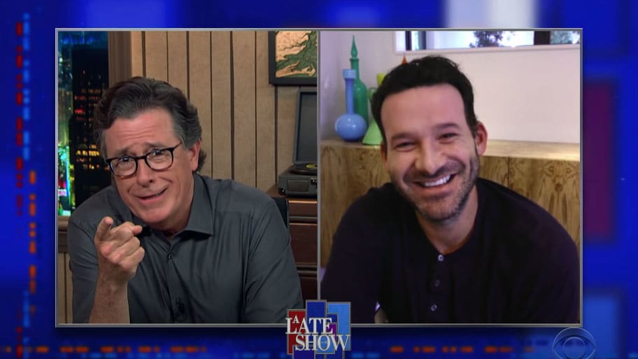 Tony Romo Roasts Stephen Colbert During Hilarious 'Late Show' Appearance: TRAINA THOUGHTS