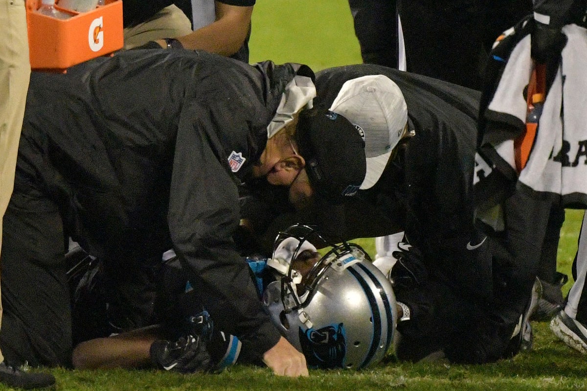 Atlanta's Charles Harris Ejected After Unsportsmanlike Hit on Teddy Bridgewater